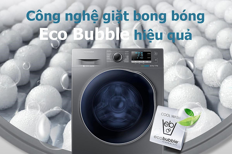 Eco Bubble giúp chăm sóc sợi vải khỏi bị hư tổn